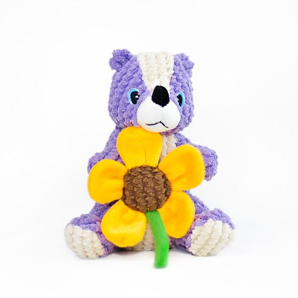 Patchwork Pet plush Dog Toys Blossom the skunk interactive dog toy