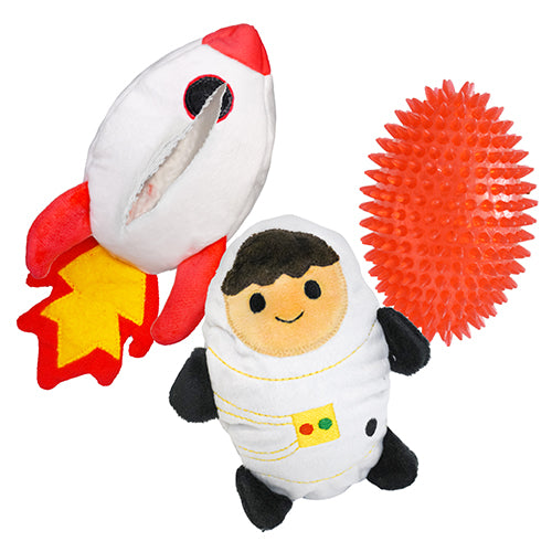 Prickles Rocketship with Astronaut 6"(pack of 1 toy)