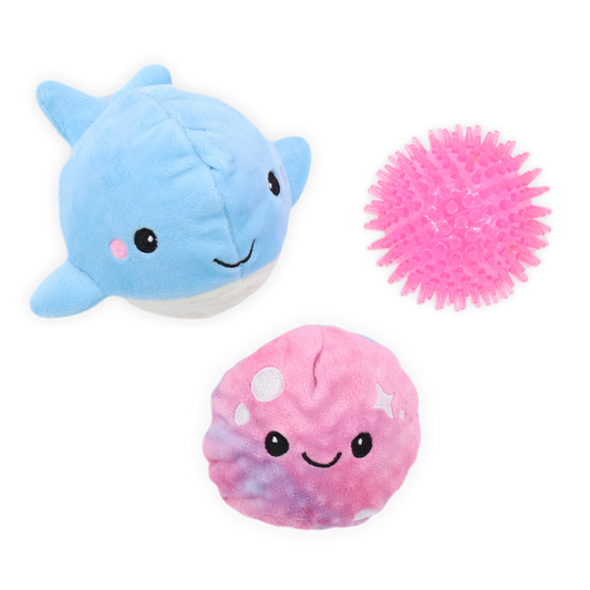 Prickles Whale with Aurora Bubble 5"