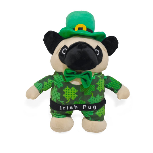 St Patty Irish Pug 9" (pack of 1)