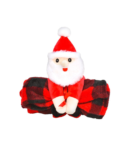 Santa with Blanket 20x30" (pack of 2 toys)