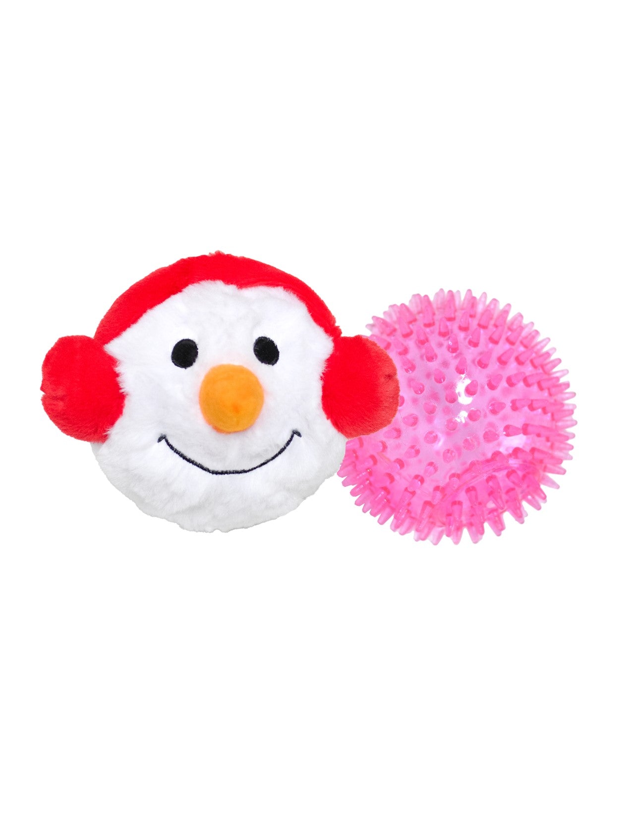 Pricklet Ball Snowman 4" Ball (pack of 3)