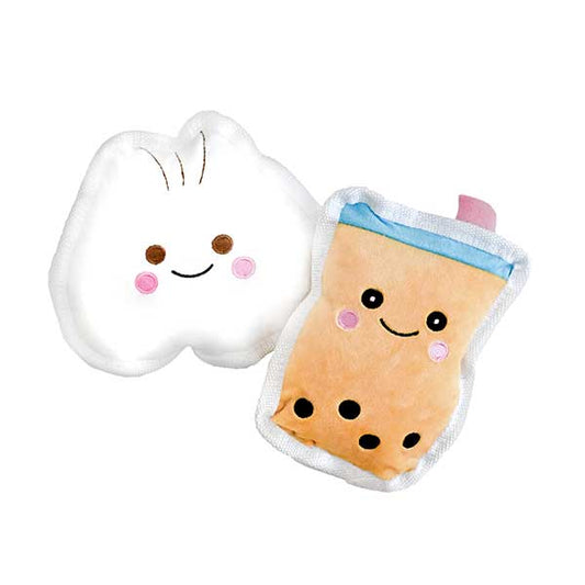 Boba Tea & Bun Duo (set of 2 toys)