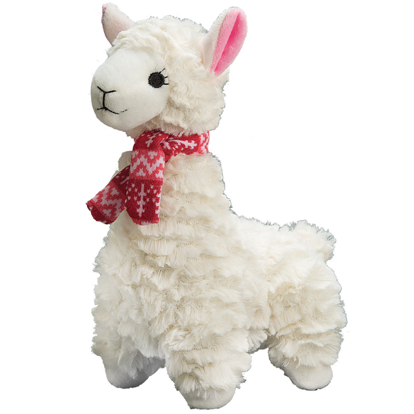 Holiday White Llama 12" (pack of 2 toys)