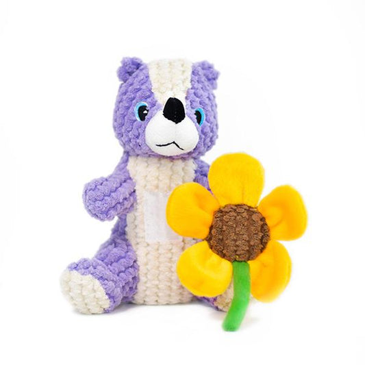 Patchwork Pet plush Dog Toys Blossom the skunk interactive dog toy