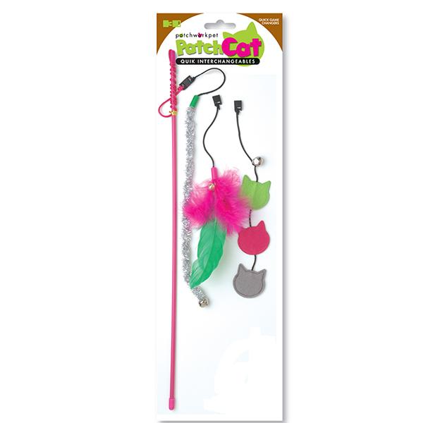 Pink Cat Wand- Cat Toy (pack of 3 toys)